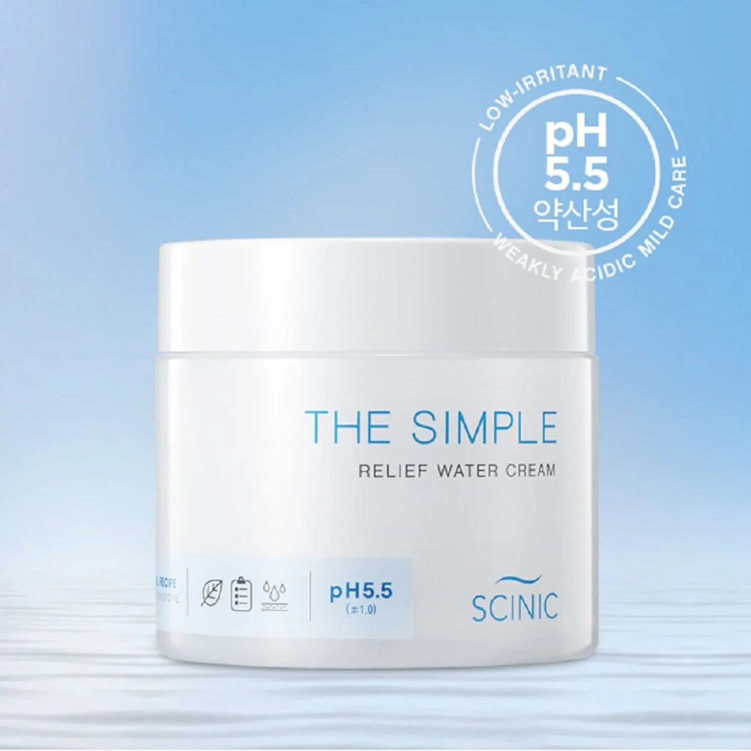 SCINIC The Simple Relief Water Cream