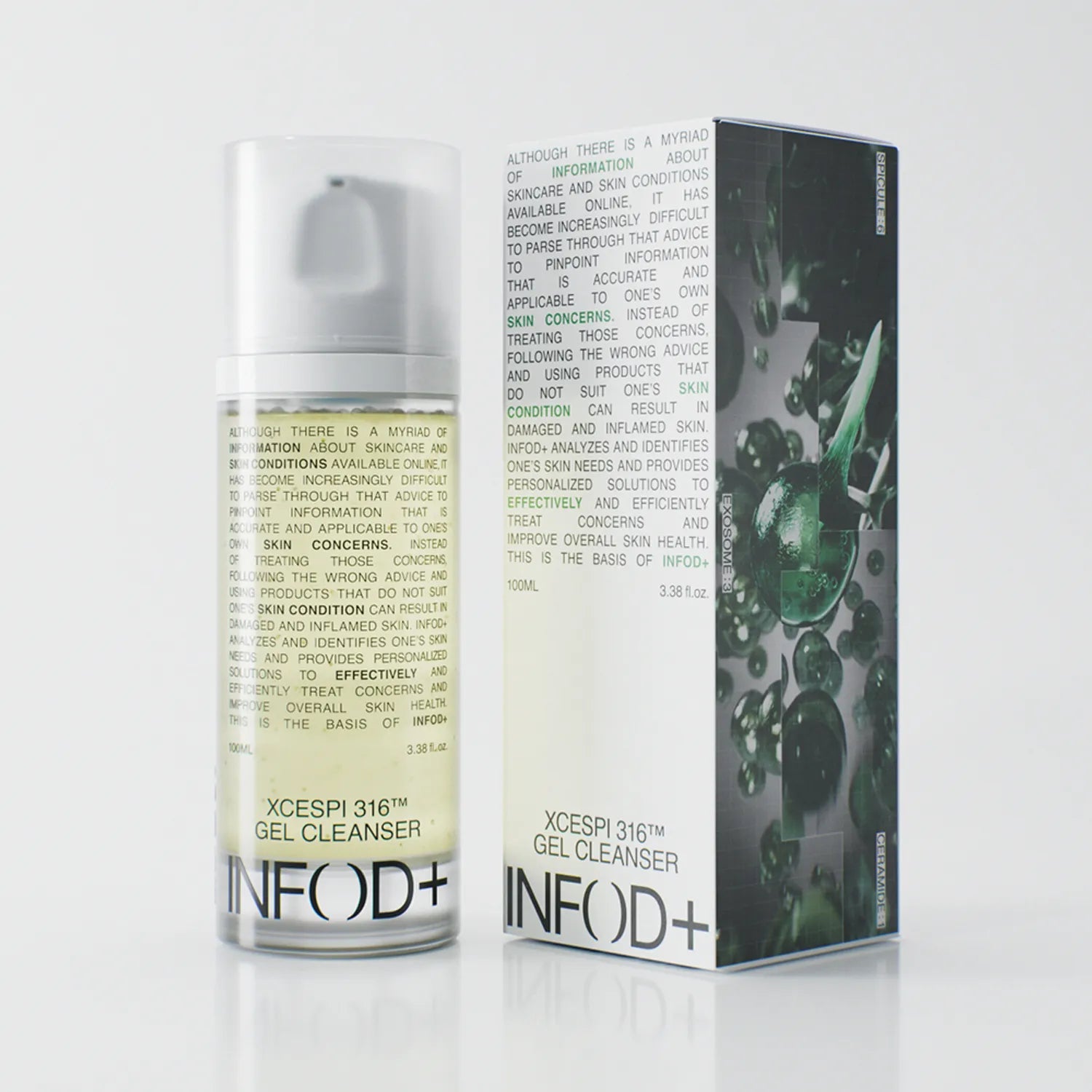 INFOD+ XCESPI 316 Gel Cleanser 100ml