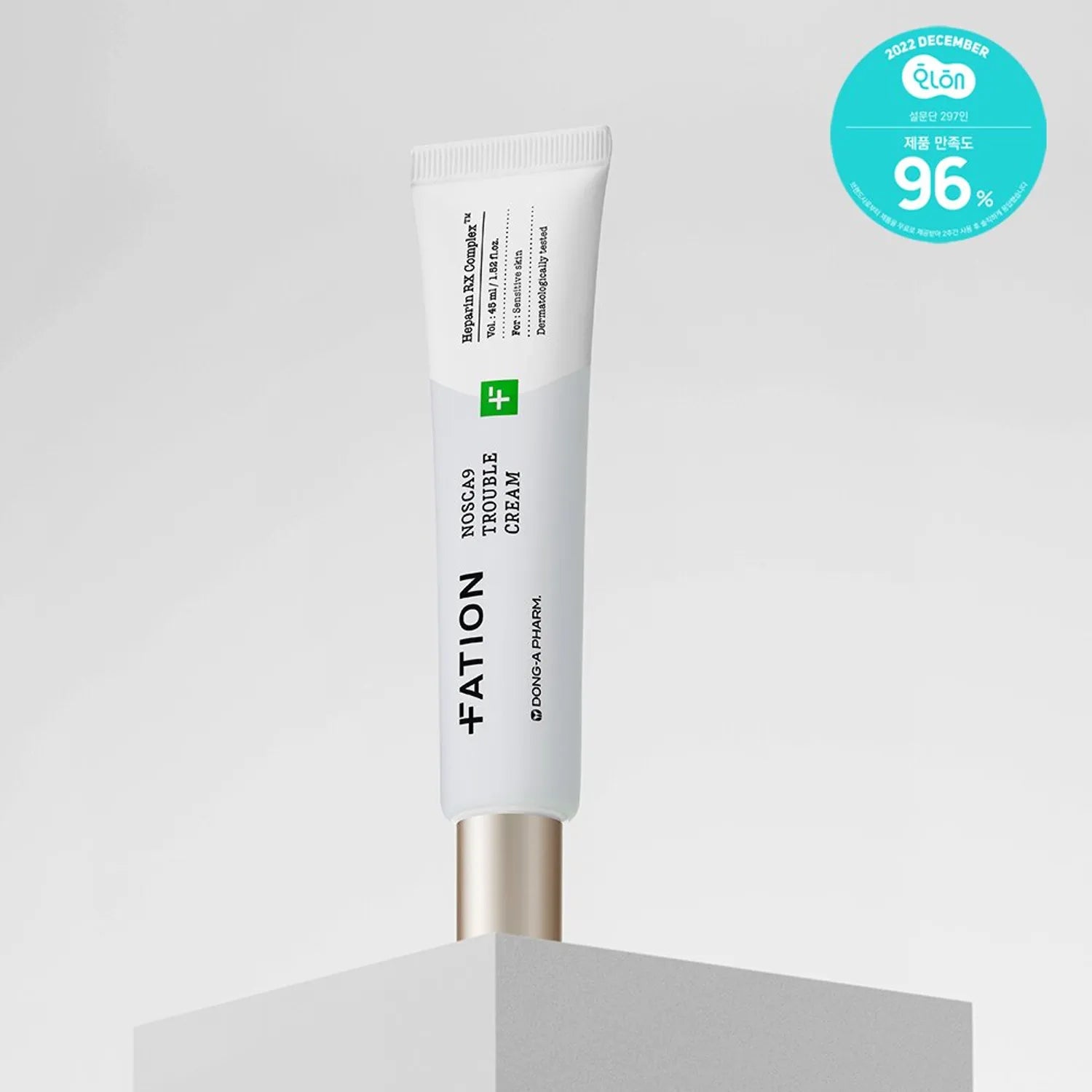 FATION Nosca9 Trouble Cream 45mL Special Set (+Cream 5mL, Serum 15mL)