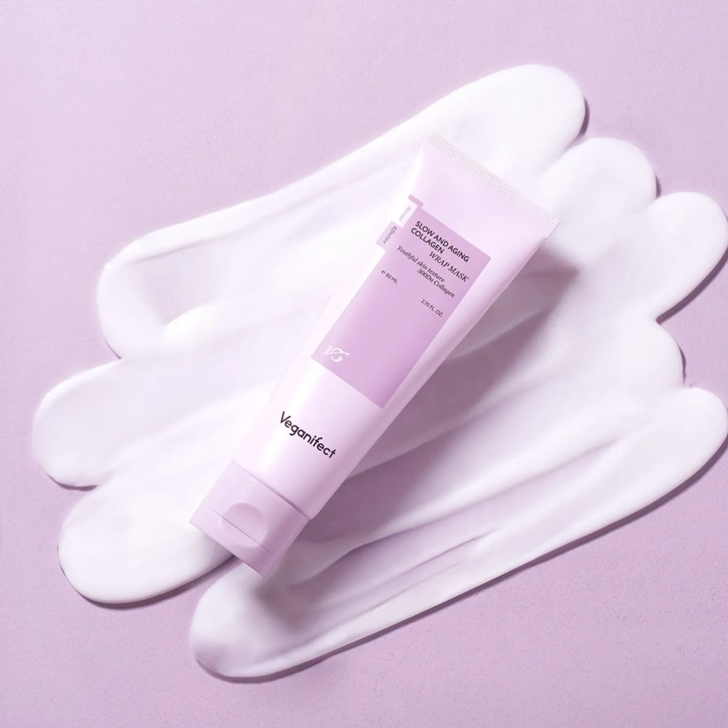veganifect. Slow And Aging Collagen Wrap Mask 80ml