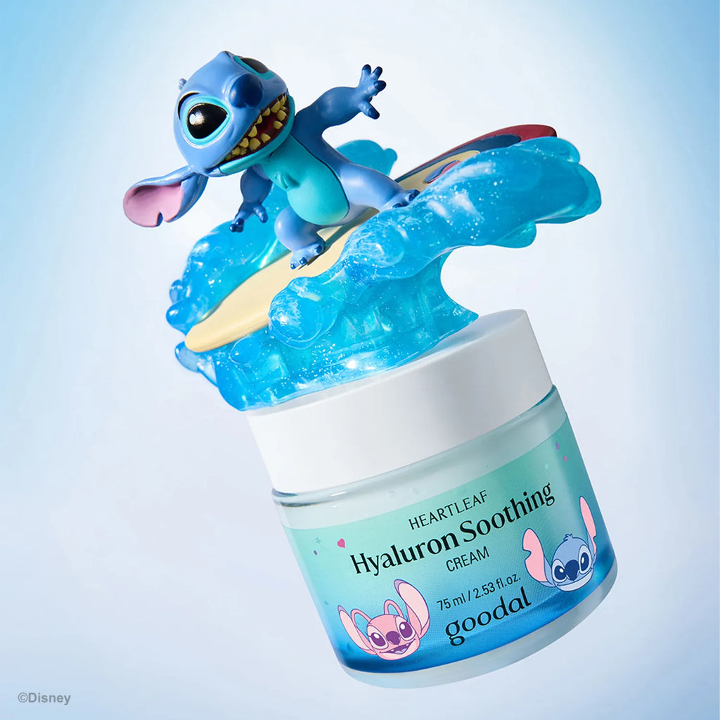 [DISNEY EDITION] goodal Heartleaf Hyaluron Soothing Cream 75ml Refill Set (+Refill 75ml+Mini Bag)