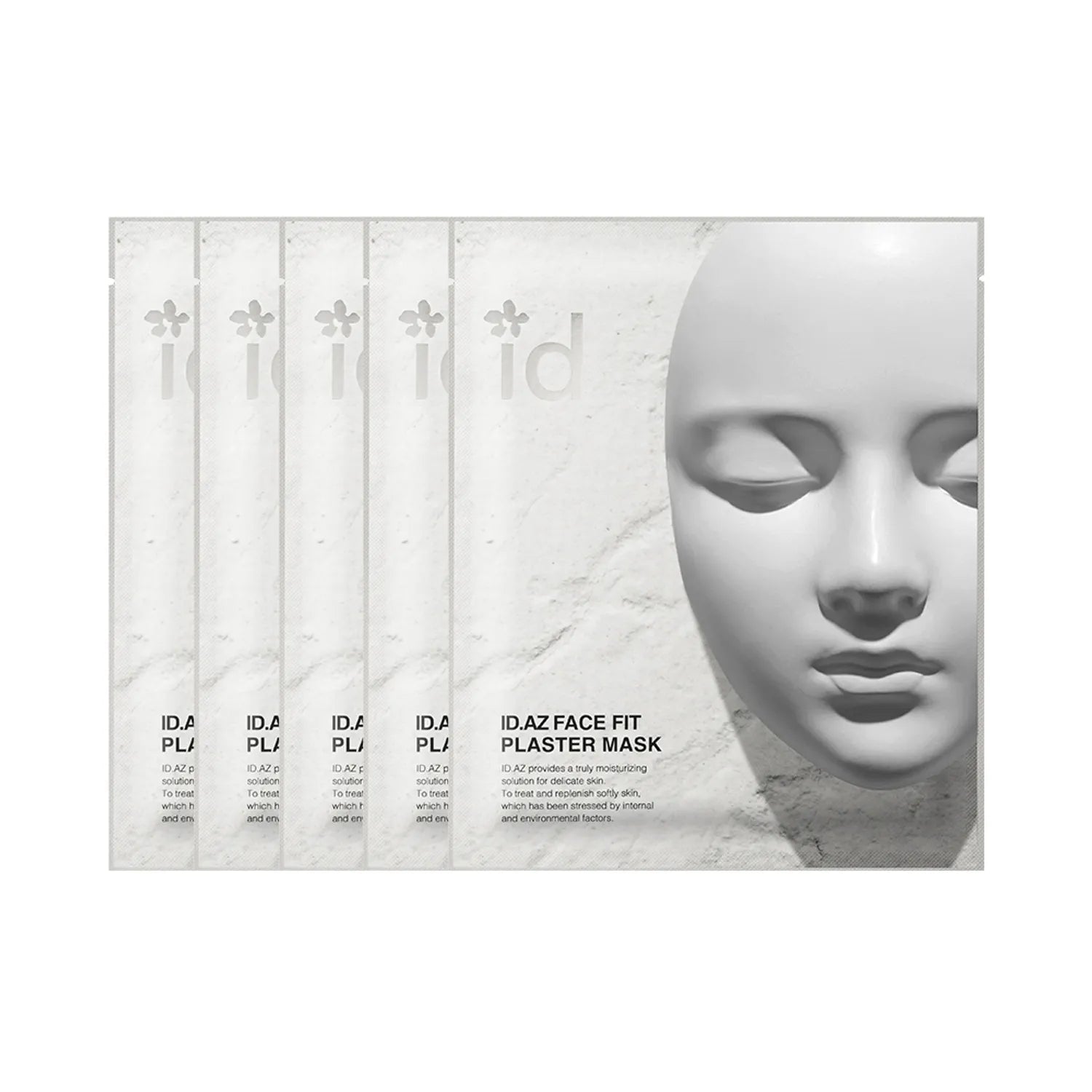 idplacosmetic Face Fit Plaster Mask Set (4+1ea)