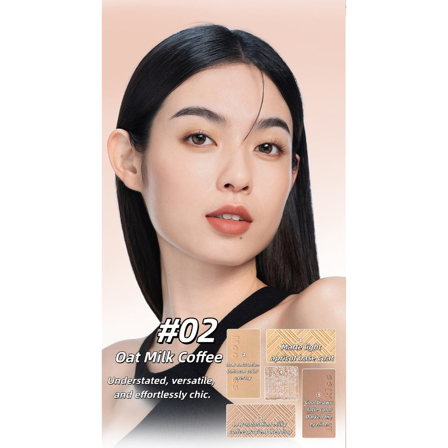 MUKESI Soulmate Five-Color Eyeshadow #02