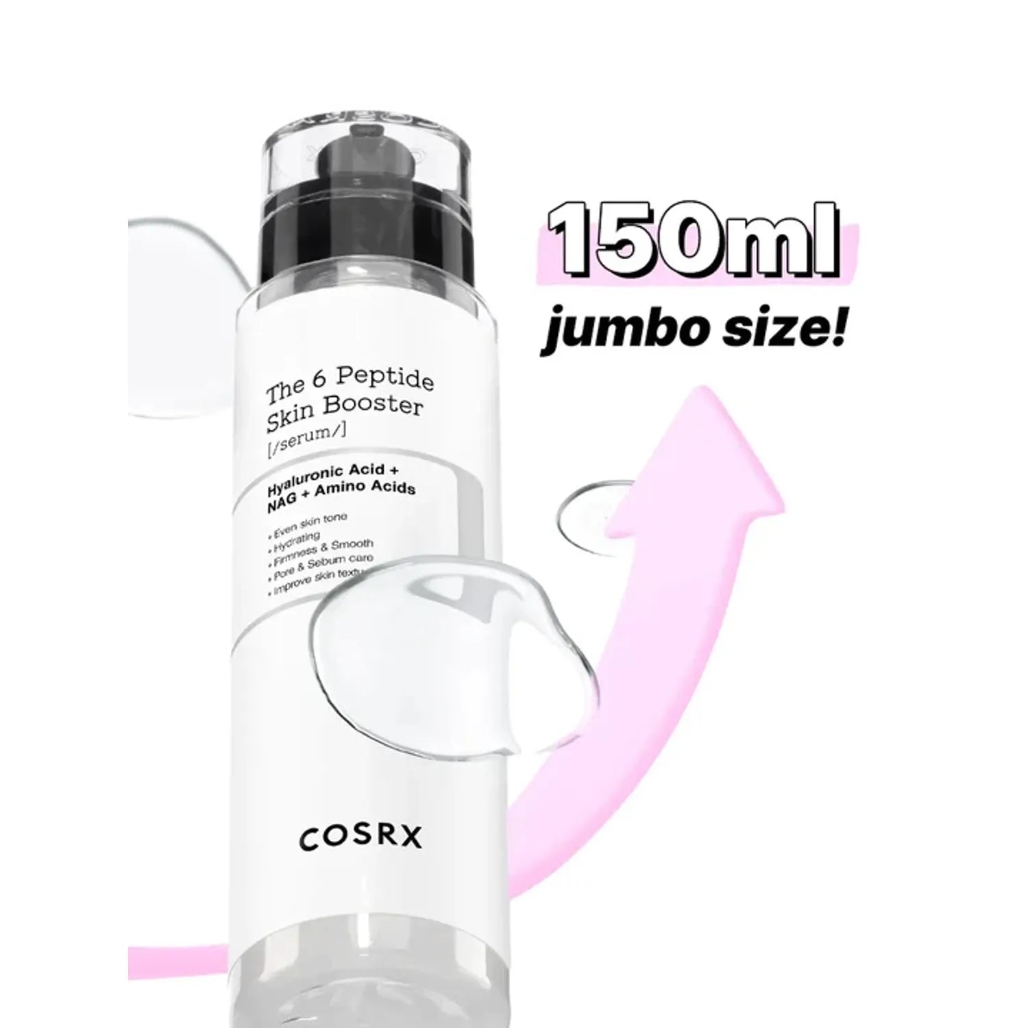 COSRX The 6 Peptide Skin Booster Serum 150mL