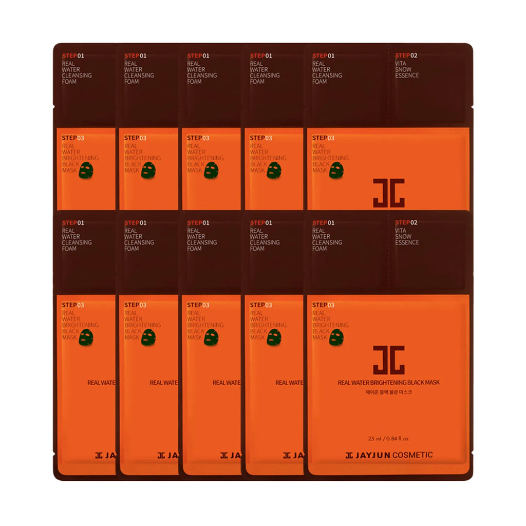 JAYJUN Real Water Brightening Black Mask Sheet 10P