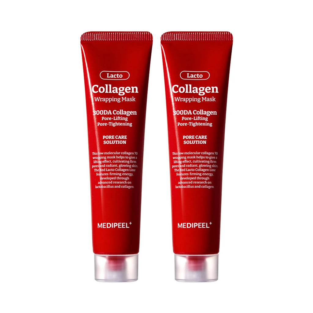 MEDI-PEEL Red Lacto Collagen Wrapping Mask 70mL Double Set (+70mL)