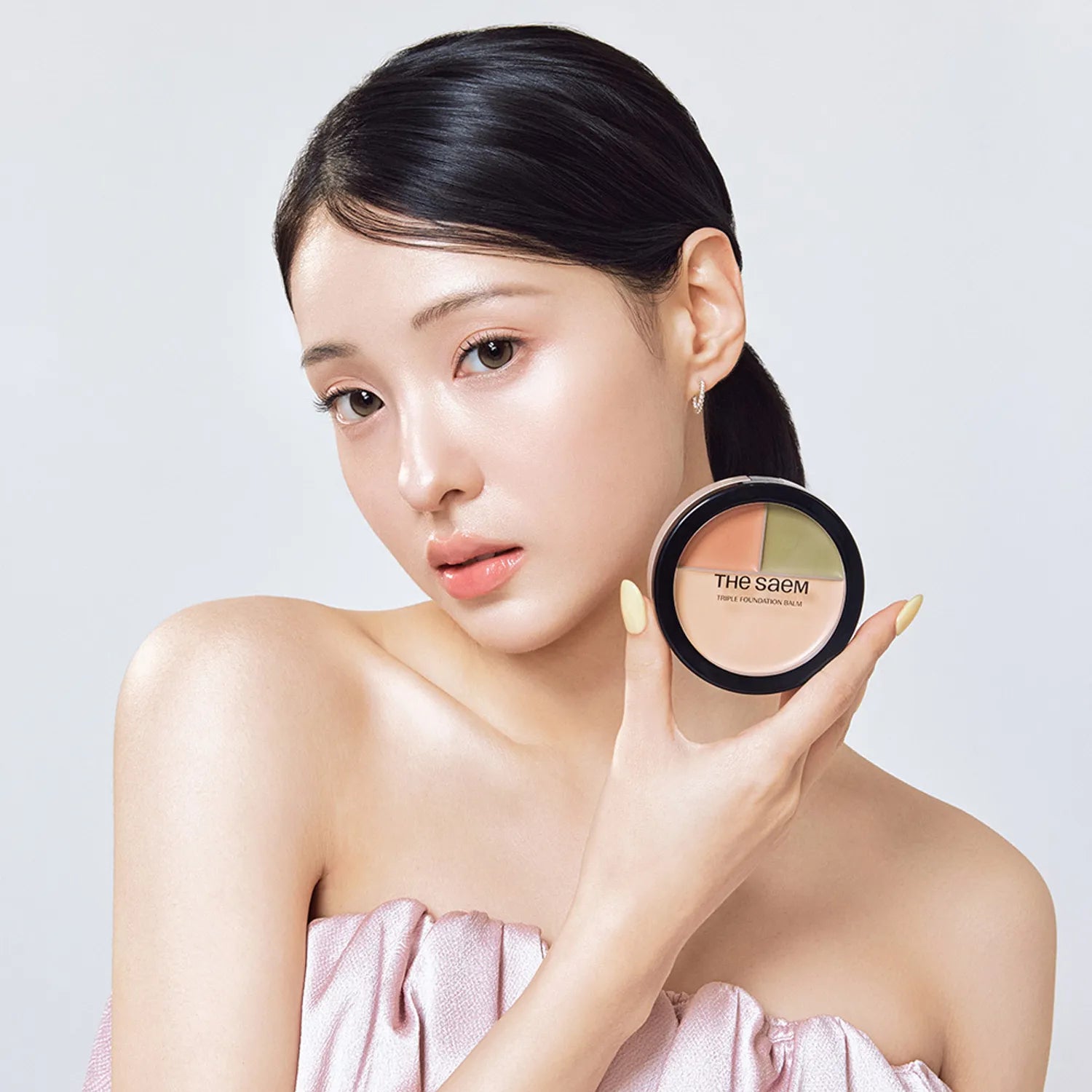 THE SAEM Cover Perfection Triple Foundation Balm 3 Colors