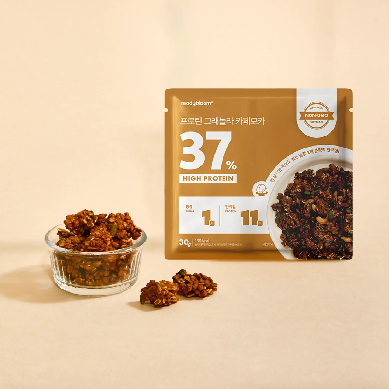readybloom Protein Granola #Caf&eacute; Mocha 30g