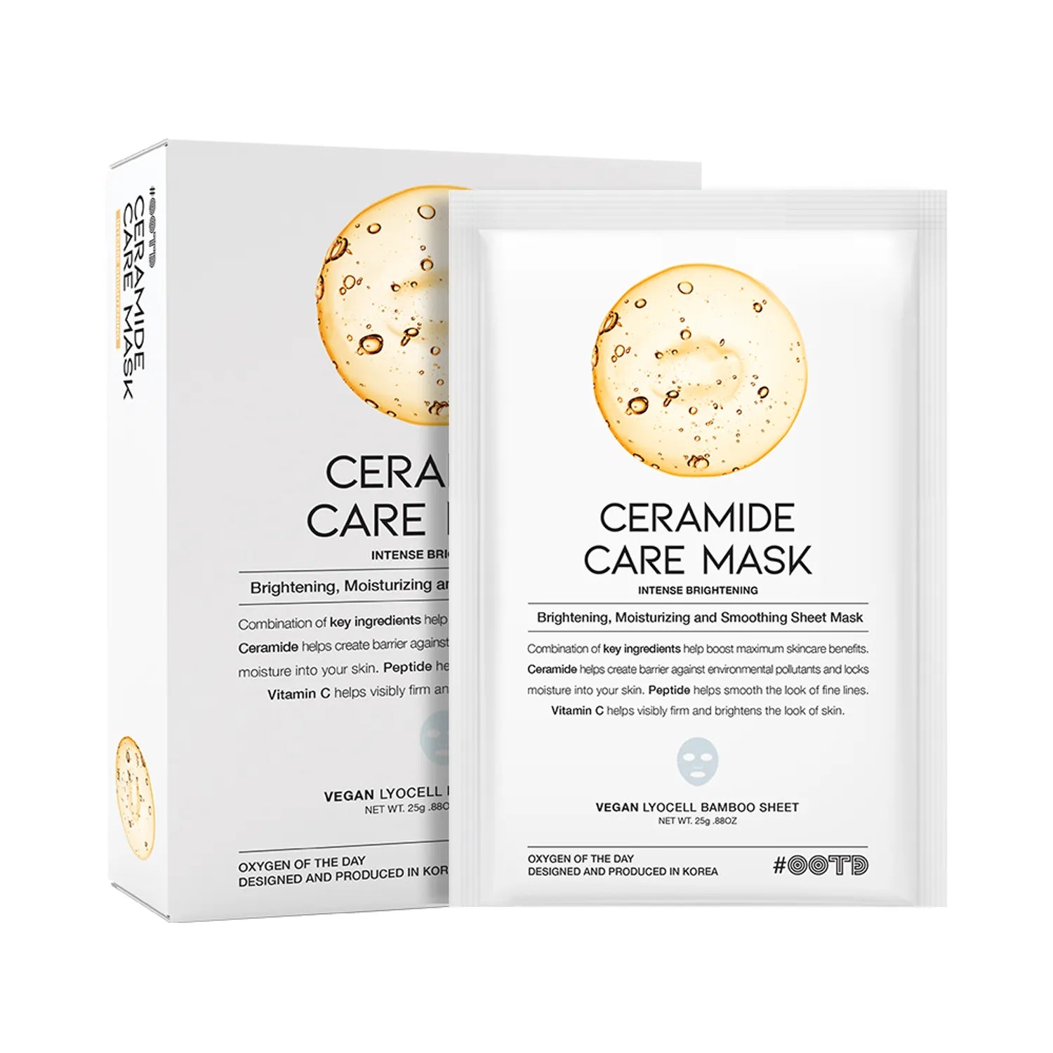 OOTD Ceramide Care Mask Sheet 10ea