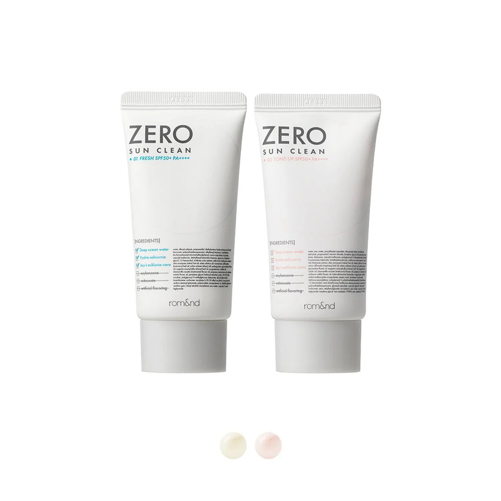 rom&nd Zero Sun Clean 50ml (Tone Up / Fresh)