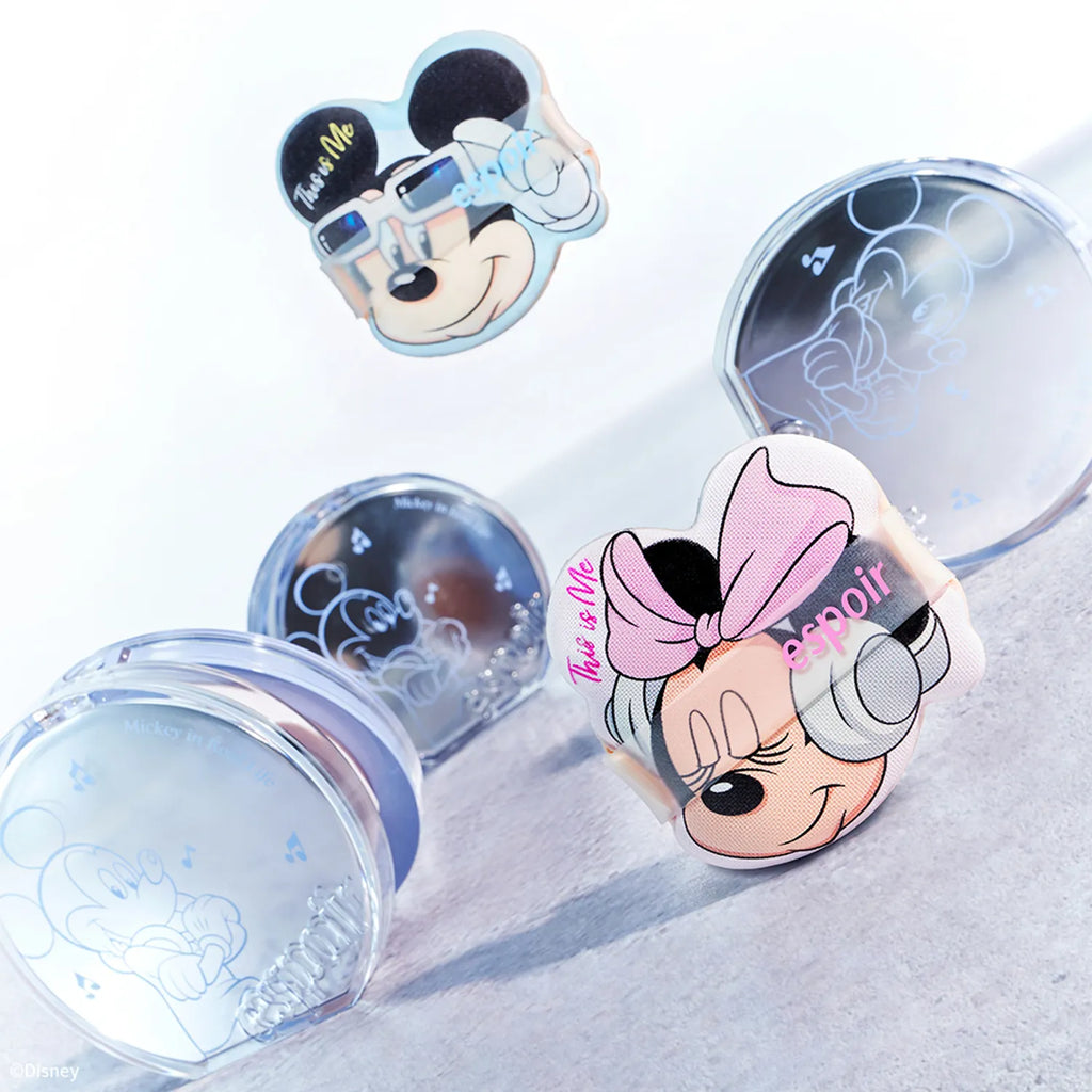 [DISNEY EDITION] espoir Be Velvet Cover Cushion Set (+Refill, 3 Puffs, Puff Case)