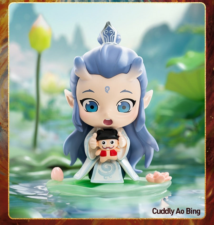POPMART's "Nezha: The Demon Child Conquers the Dragon King" Innate Bond Series Figurine Blind Box