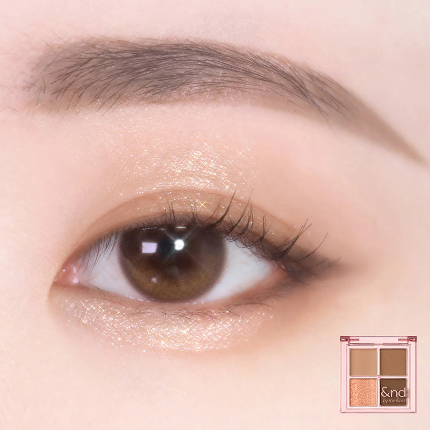 &nd by rom&nd Mellow Eye Palette 2.4g (3 Options)