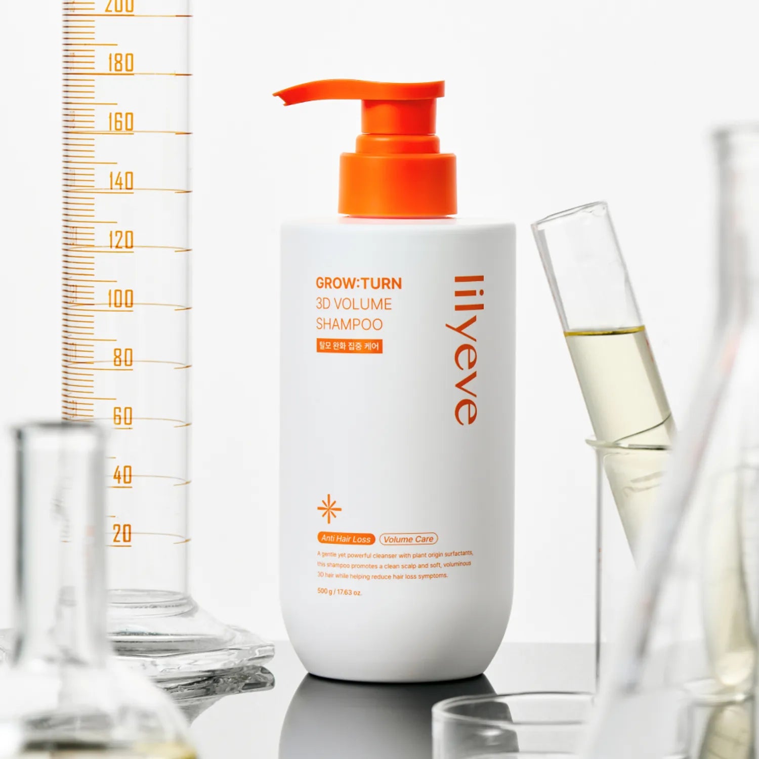 lilyeve Grow Turn 3D Volume Shampoo 500ml Set (+100ml)