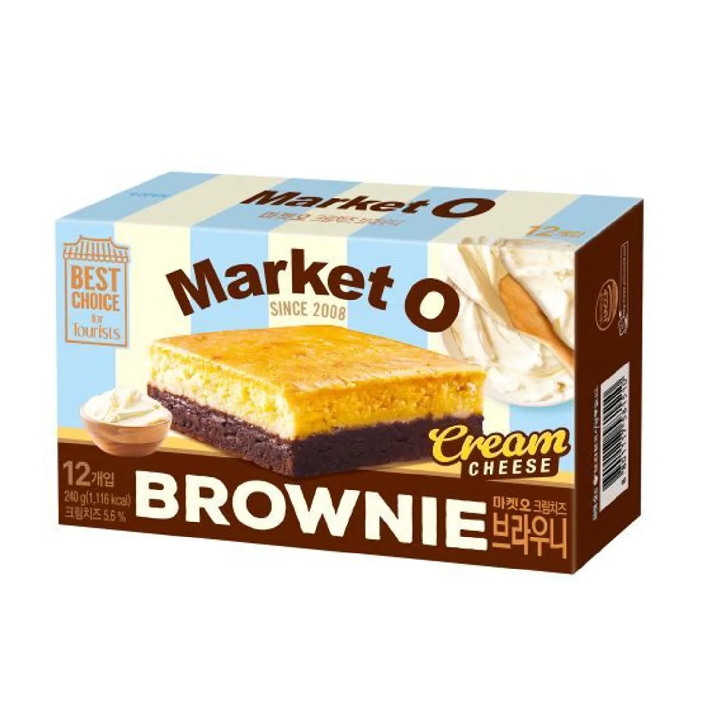 Market O Cream Cheese Brownie 12P