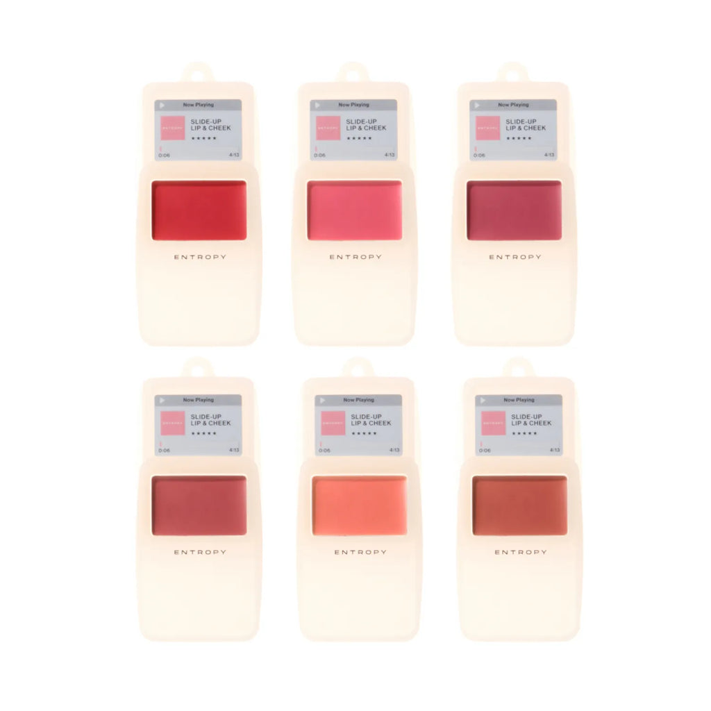 ENTROPY makeup Slide-Up Lip & Cheek Smoothie Edition (6 Colors)