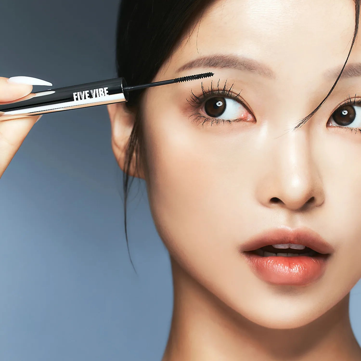 FIVE VIBE Extra Slim Curl Up Mascara 2.5g (3 Colors)