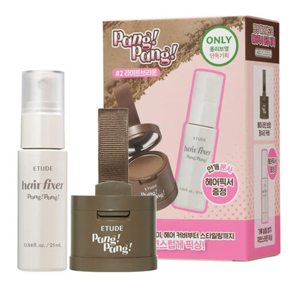 ETUDE Pang Pang Hair Shadow 3.5g (+Hair Fixer 25ml) (2 Colors)