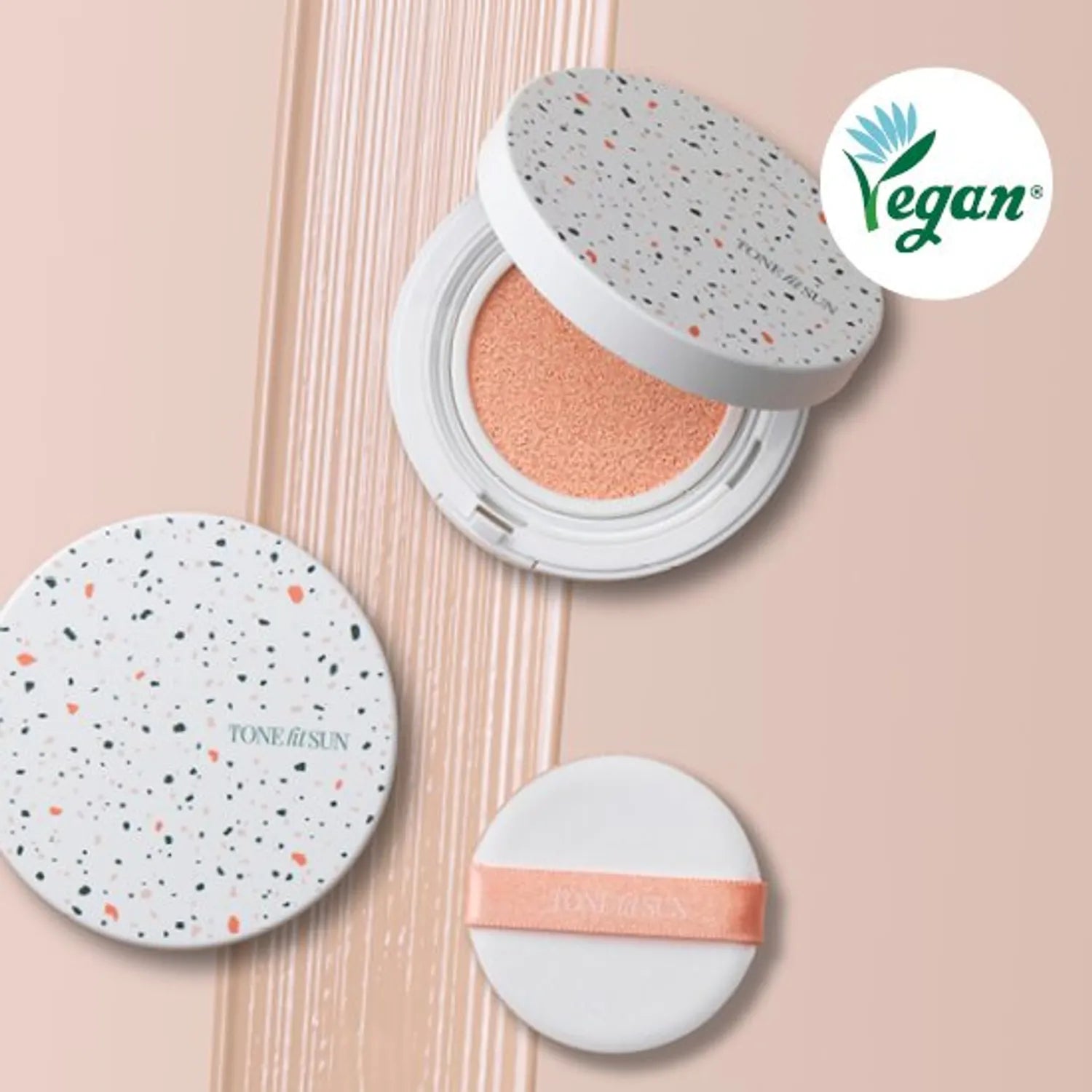 TONEfitSUN Vegan Tone-up Sun Cushion (SPF50+/PA++++)