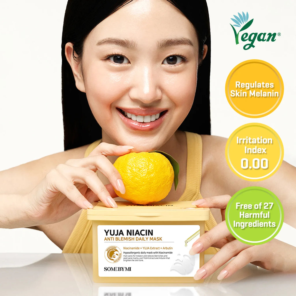 SOME BY MI Yuja Niacin Anti Blemish Daily Mask 30 Sheets