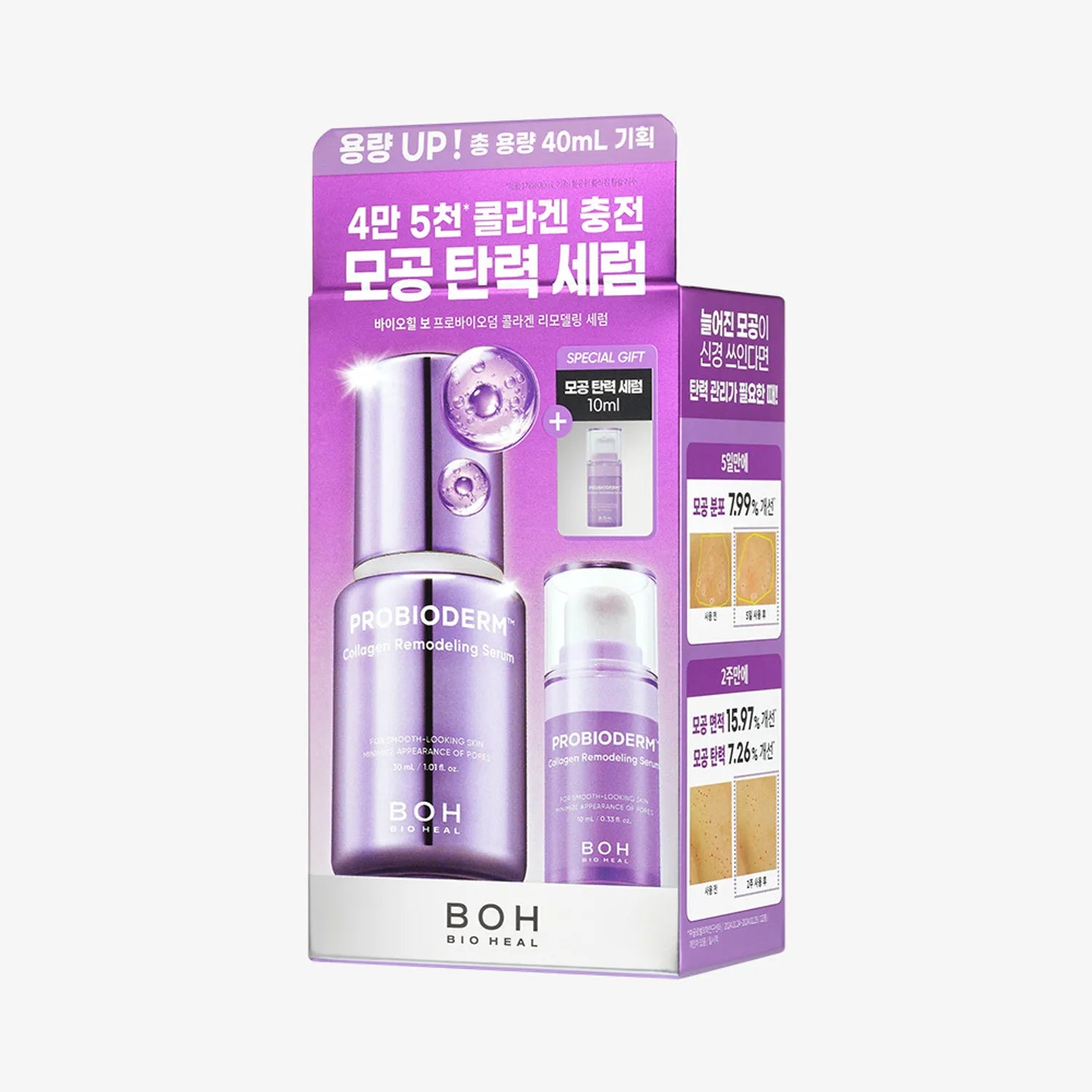 BIOHEAL BOH Probioderm Collagen Remodeling Serum 30ml Set (+10ml) (Total 40ml)