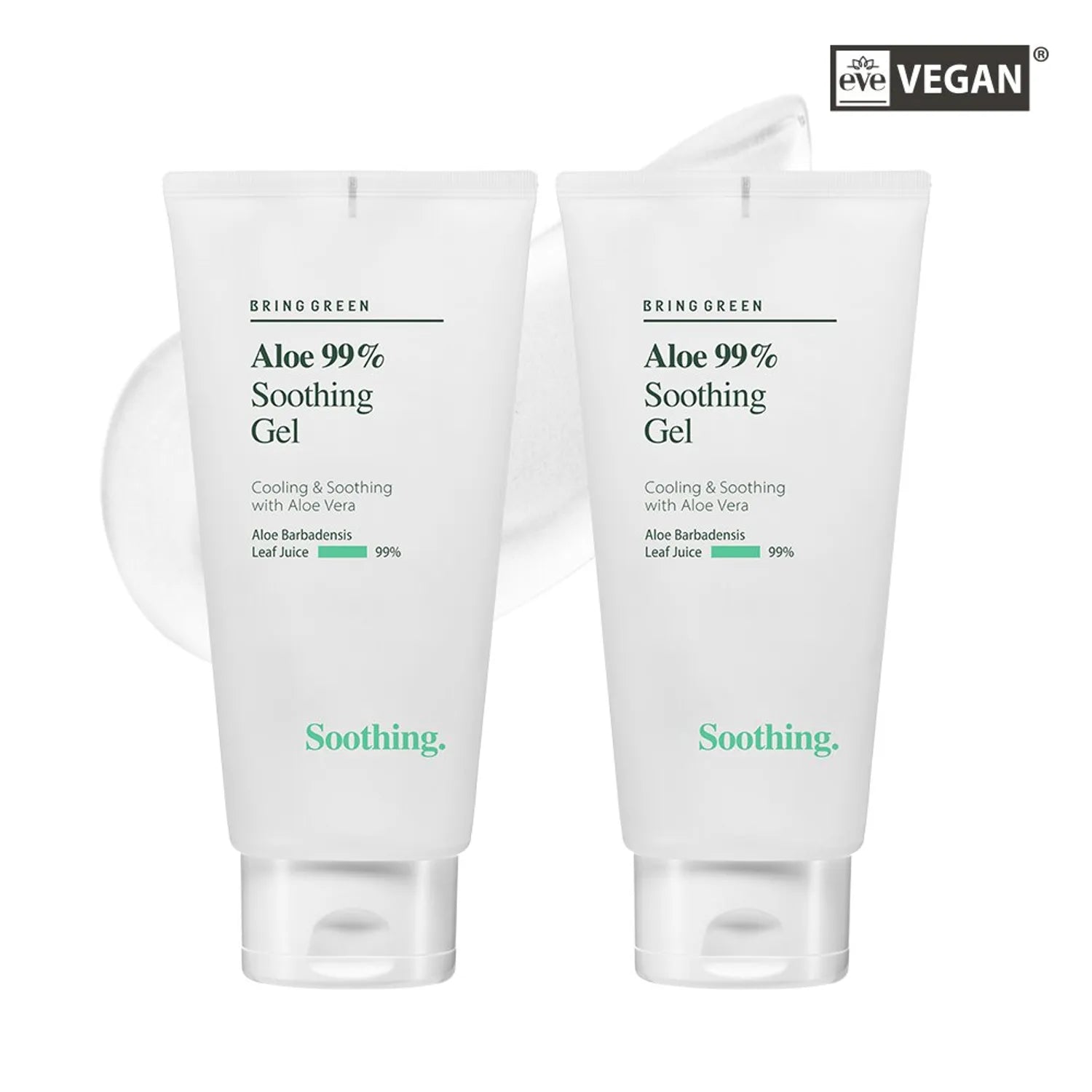 BRINGGREEN Aloe 99% Soothing Gel Double Pack (300mL*2ea)