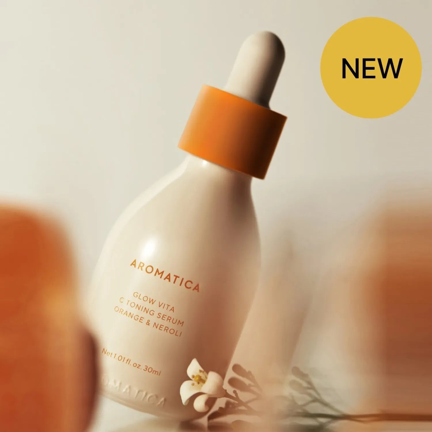 AROMATICA Glow Vita C Toning Serum Orange & Neroli 30ml
