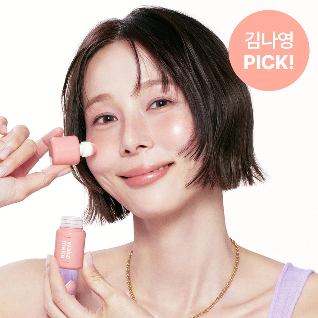 WAKEMAKE Shaking Blur Cheek (7 Colors)