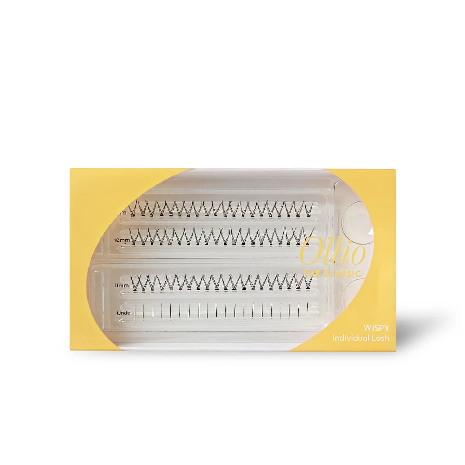 Ollio The Classic Indivisual Eyelash [KIT] (5/9/10/11mm) 80pcs
