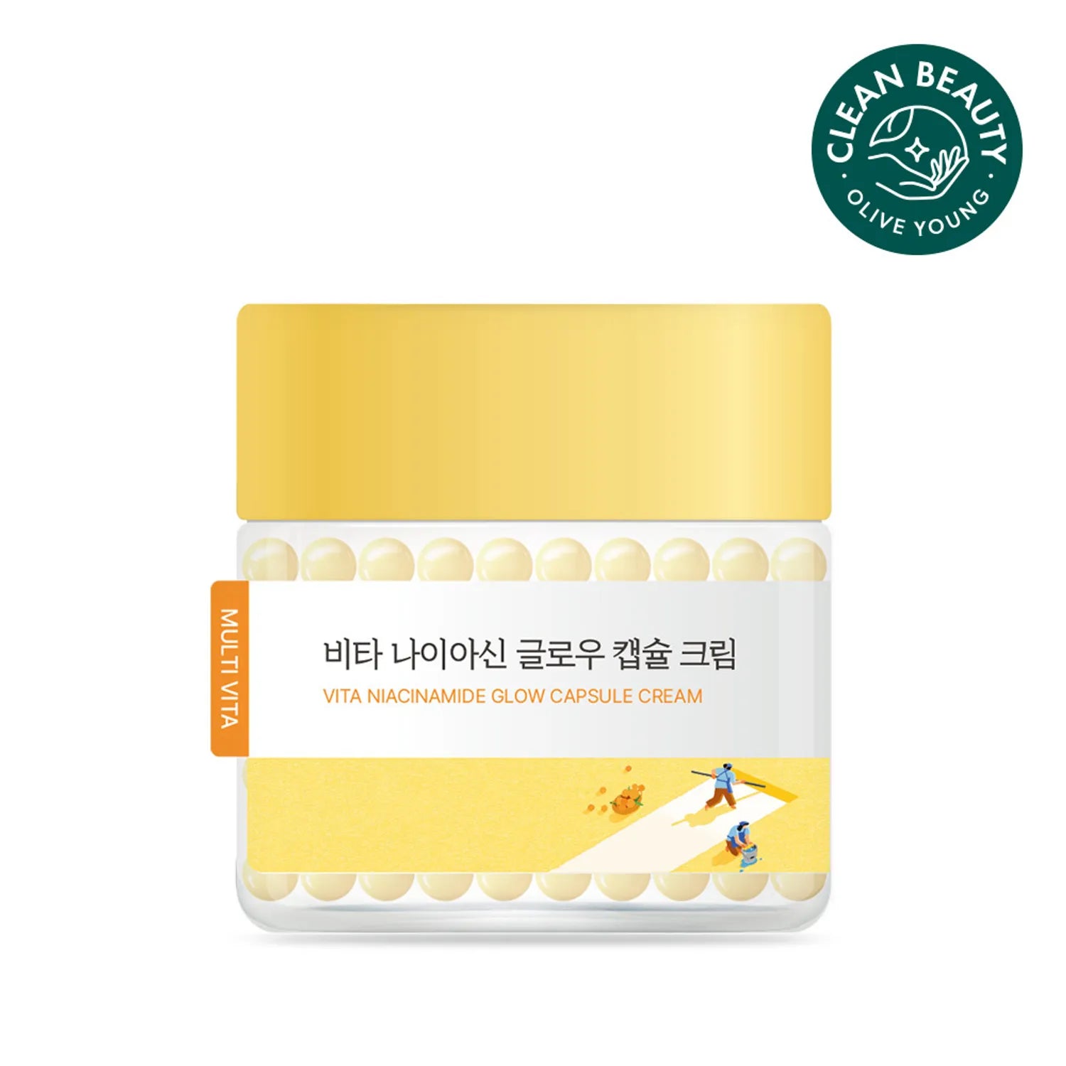 ROUND LAB Vita Niacinamide Glow Capsule Cream 50ml