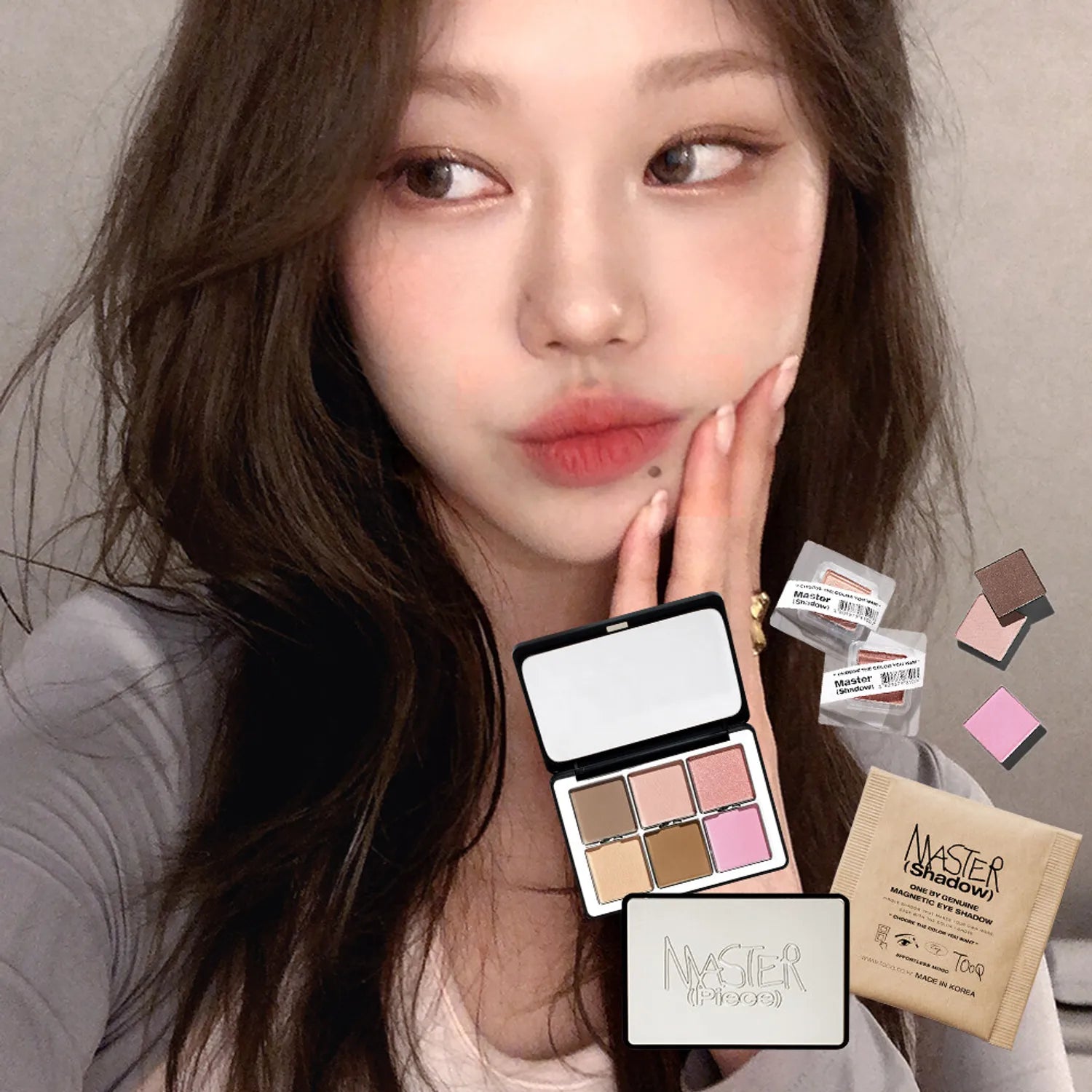 tooq One By Genuine Magnetic Eye Shadow & Palette (5 Colors)