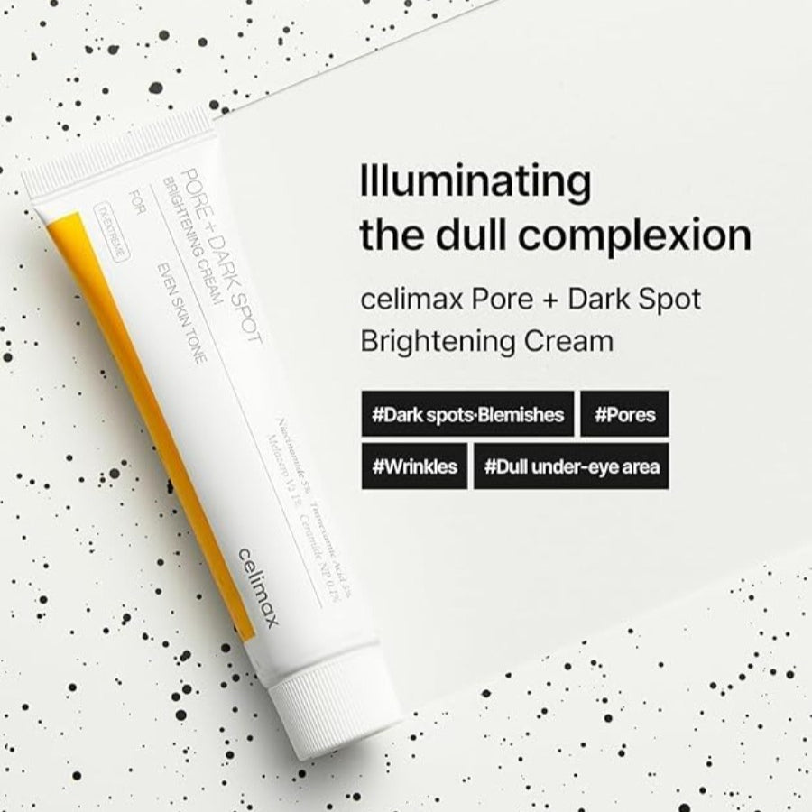 celimax Pore+Dark Spot Brightening Cream | with Niacinamide, Tranexamic Acid, TXA Cream, Pore Minimizer, Non-Irritating, Hydrating, For Sensitive Skin, 35ml