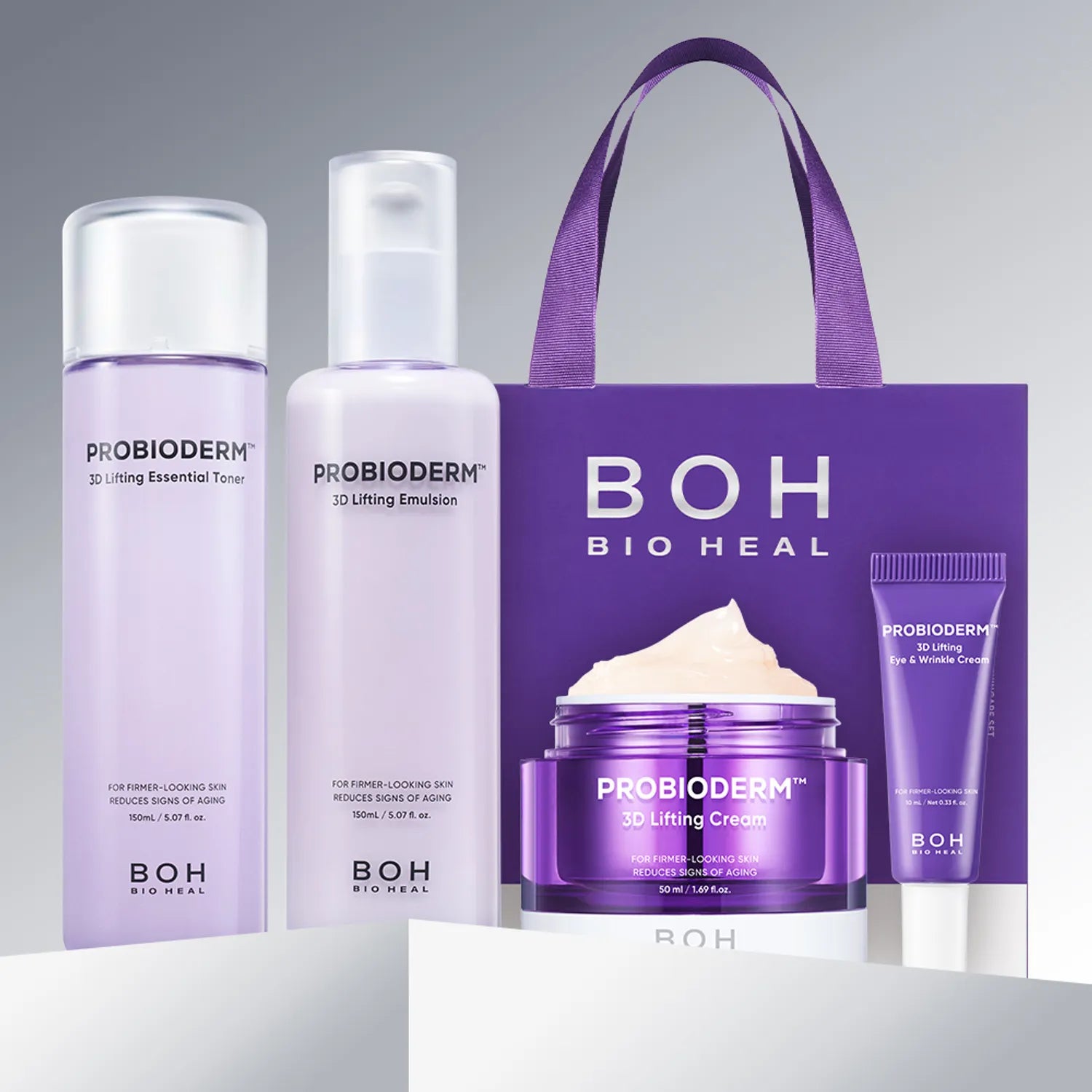 BIOHEAL BOH ProbiodermTM 3D Lifting Skincare 3P Set