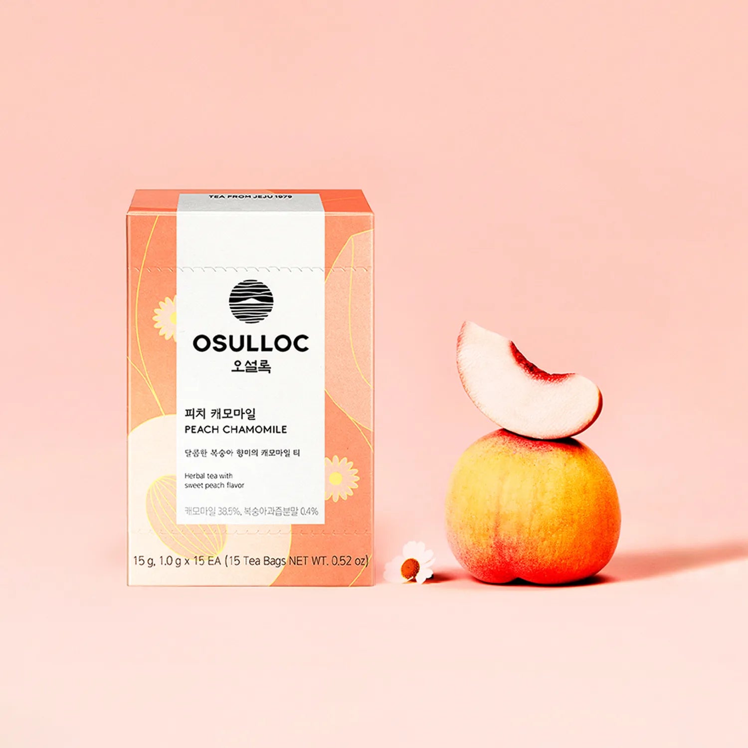OSULLOC Peach Chamomile 15ea