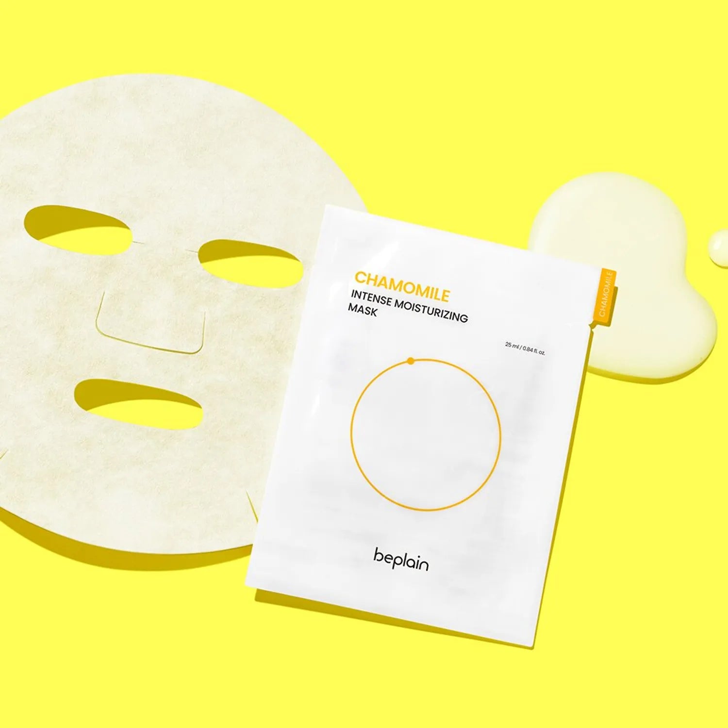 beplain Chamomile Intense Moisturizing Mask Sheet 1P
