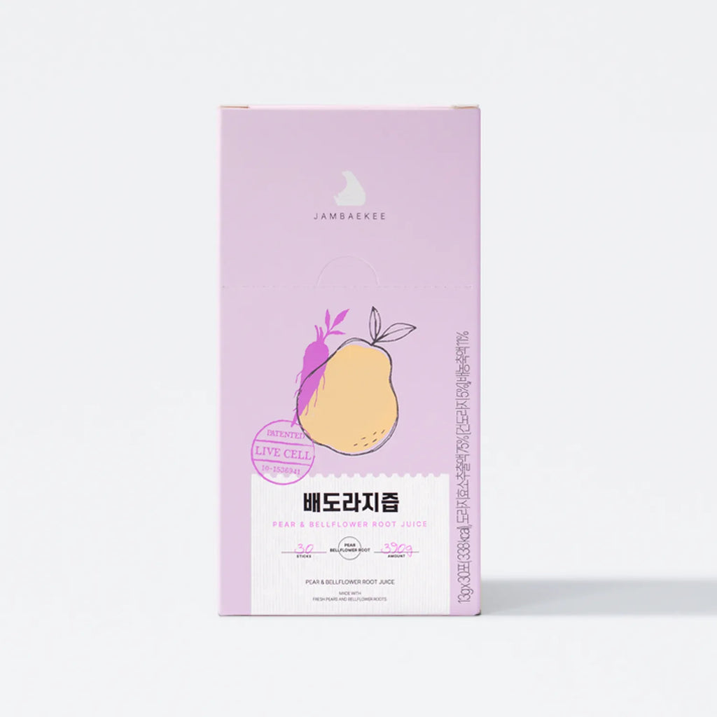 JAMBAEKEE Pear & Bellflower Root Juice 30 Sticks