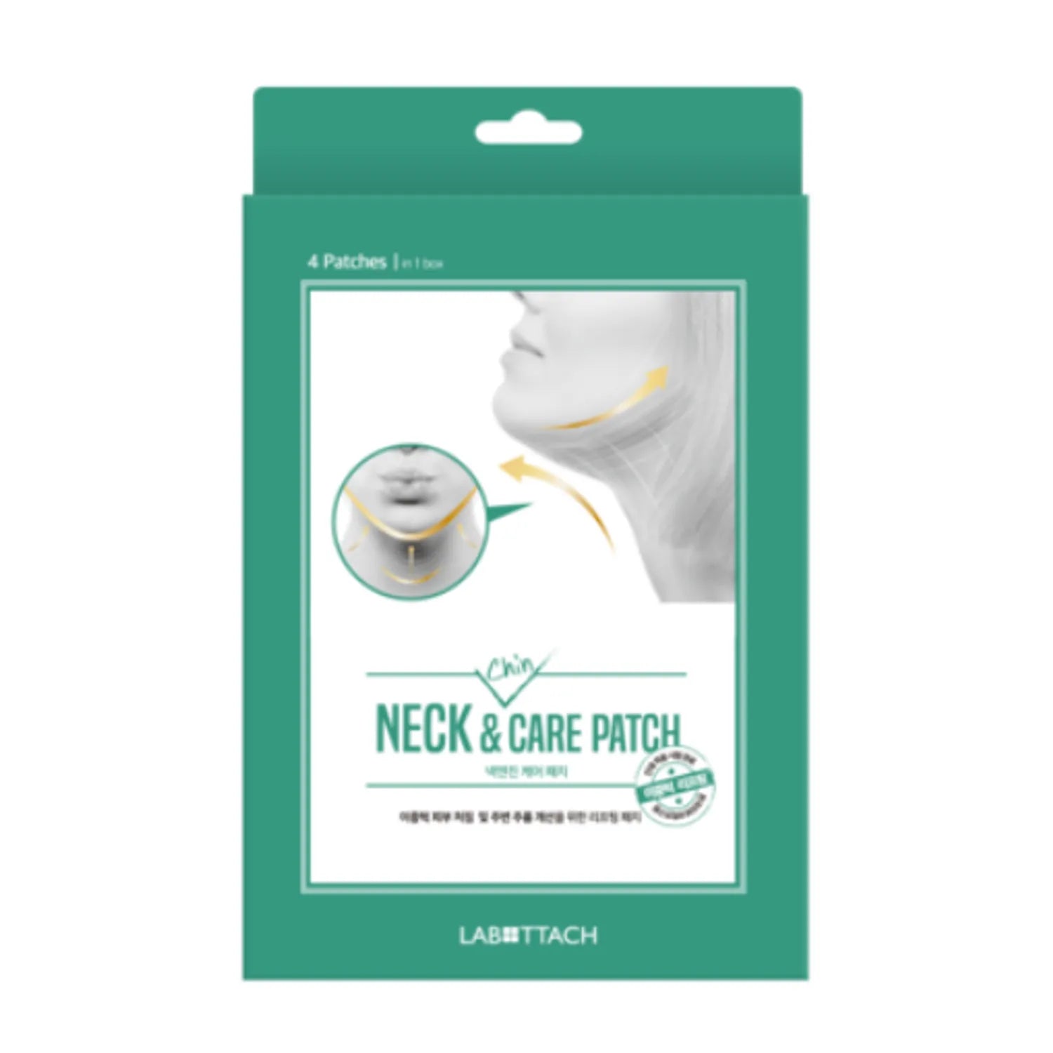 LABOTTACH Neck & Chin Care Patch 4P