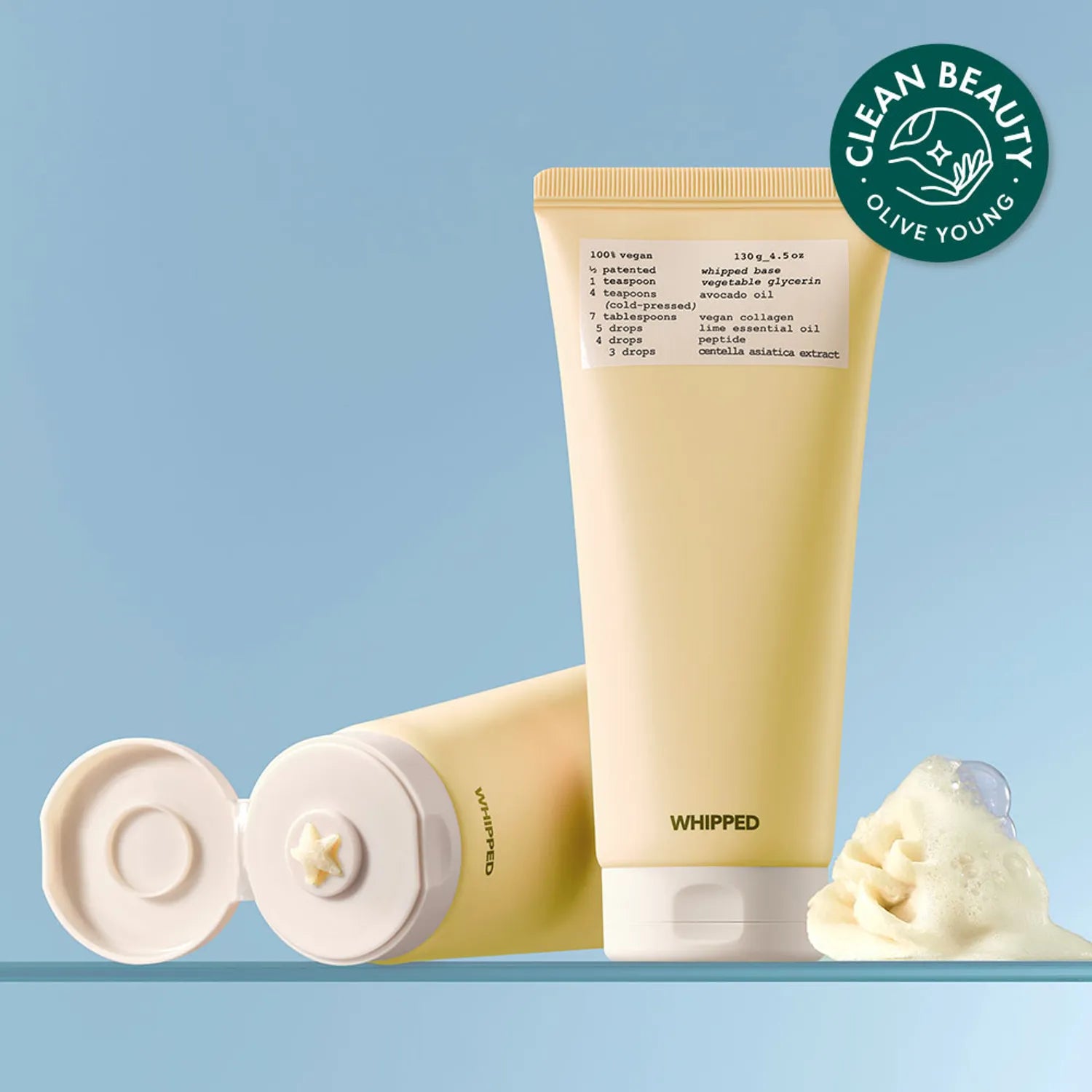 Whipped Vegan Pack Cleanser 130g