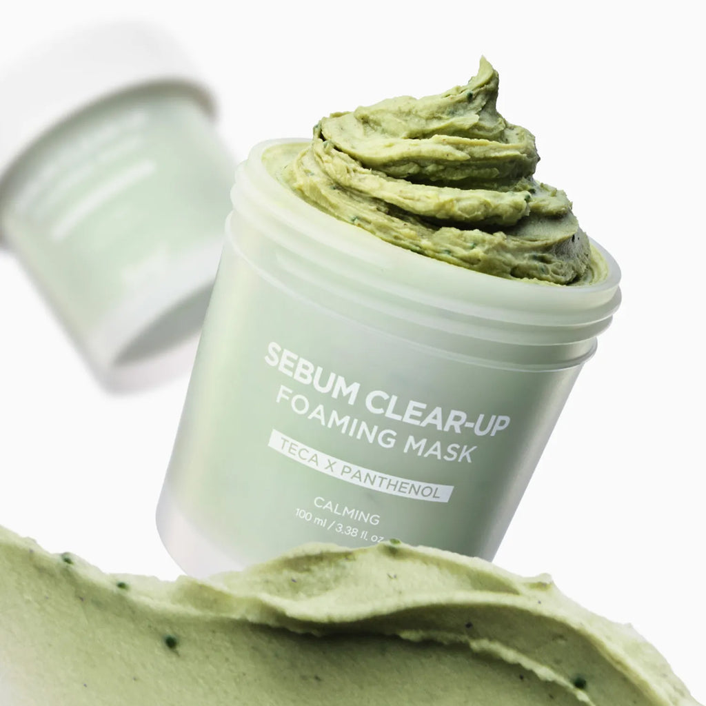 SNP Sebum Clear-Up Foaming Mask 100g
