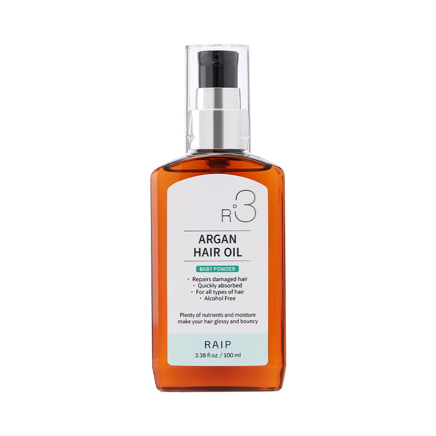 RAIP R3 Argan Hair Oil 100ml (5 Options)