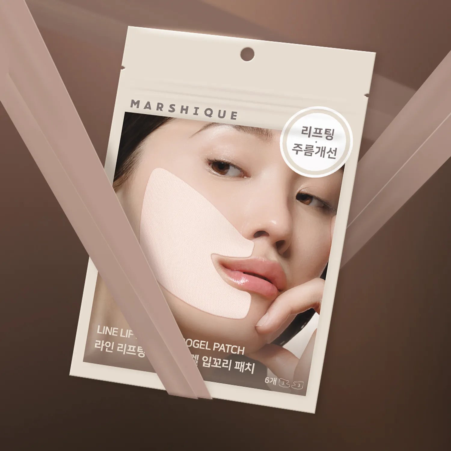 MARSHIQUE Line Lifting Hydro-gel Patch (For Smile Zone) 6P