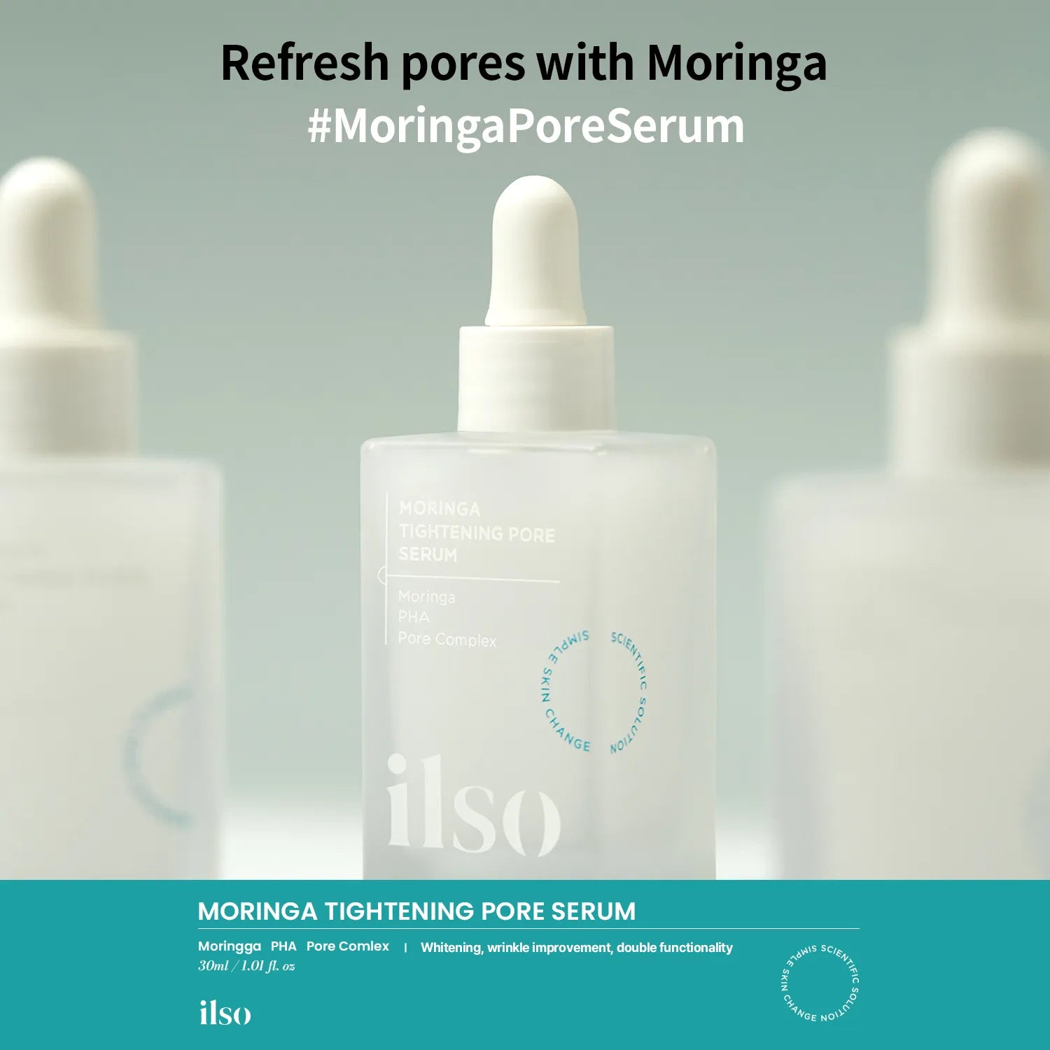 ilso Moringa Tightening Pore Serum 30mL