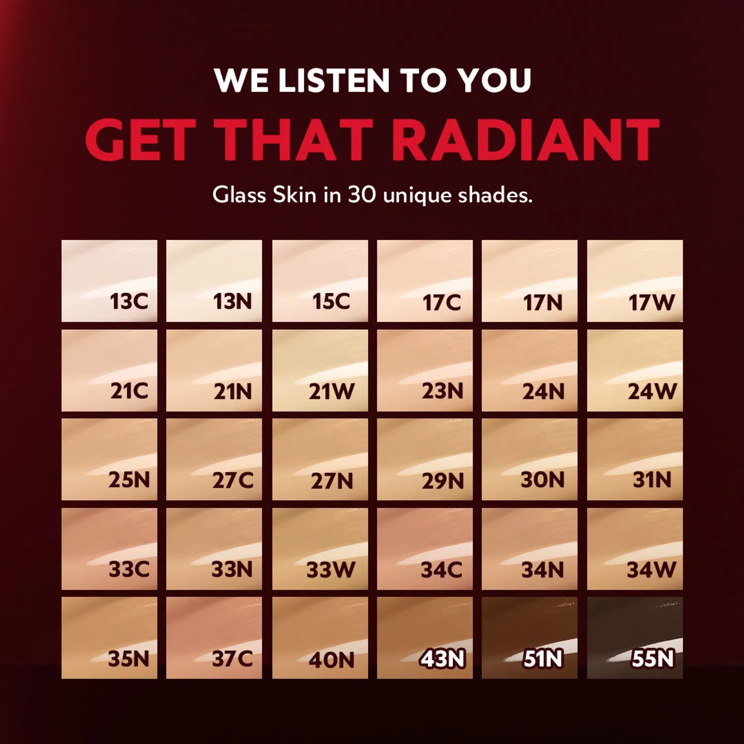 TIRTIR Mask Fit Red MINI Cushion 4.5g (45 Colors)