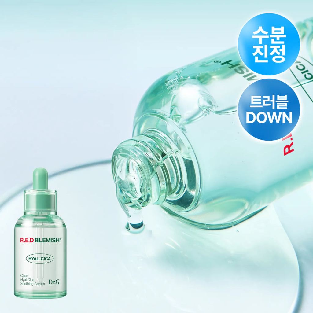 Dr.G Red Blemish Clear Hyal Cica Soothing Serum 50ml Refill Set (+Refill 50ml)