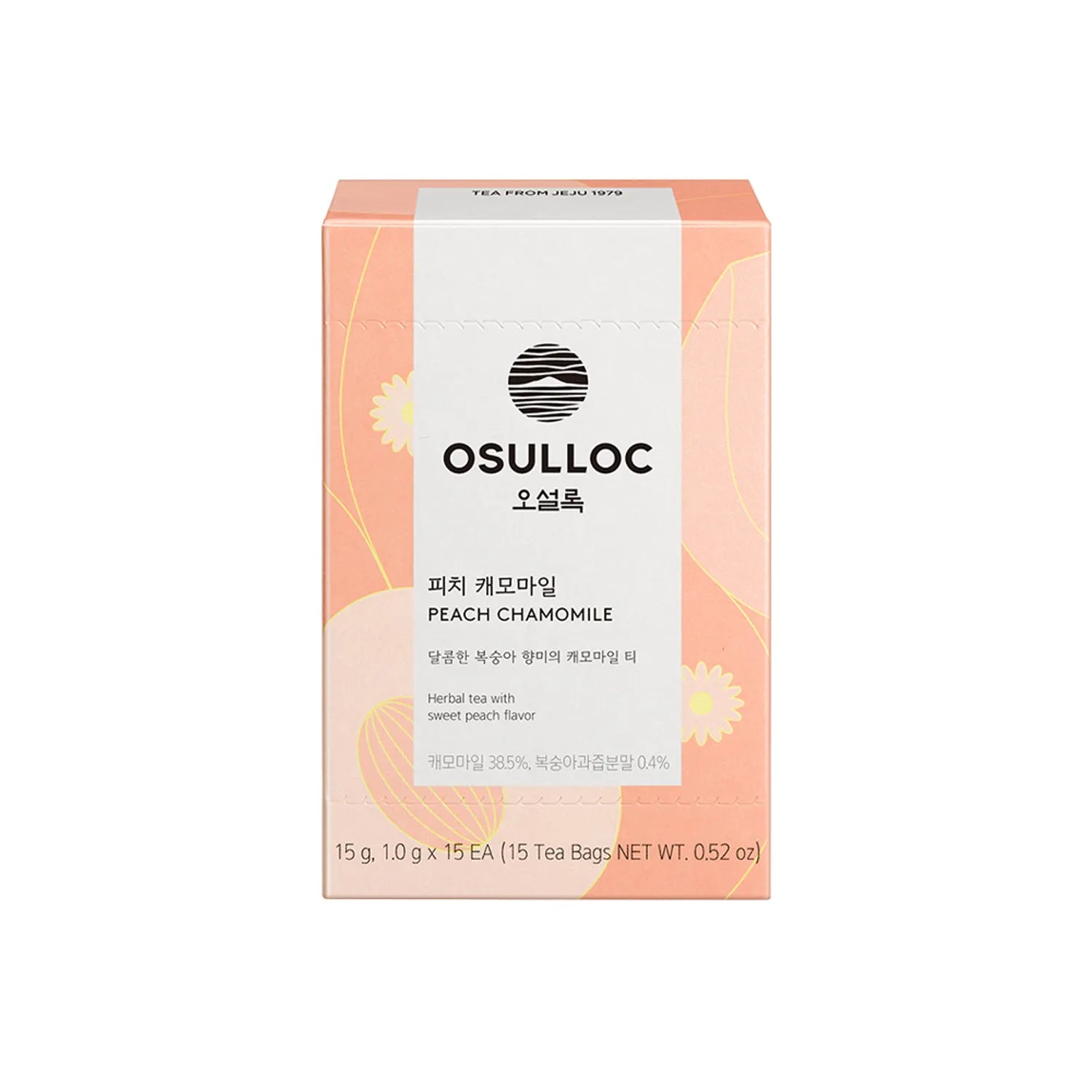 OSULLOC Peach Chamomile 15ea