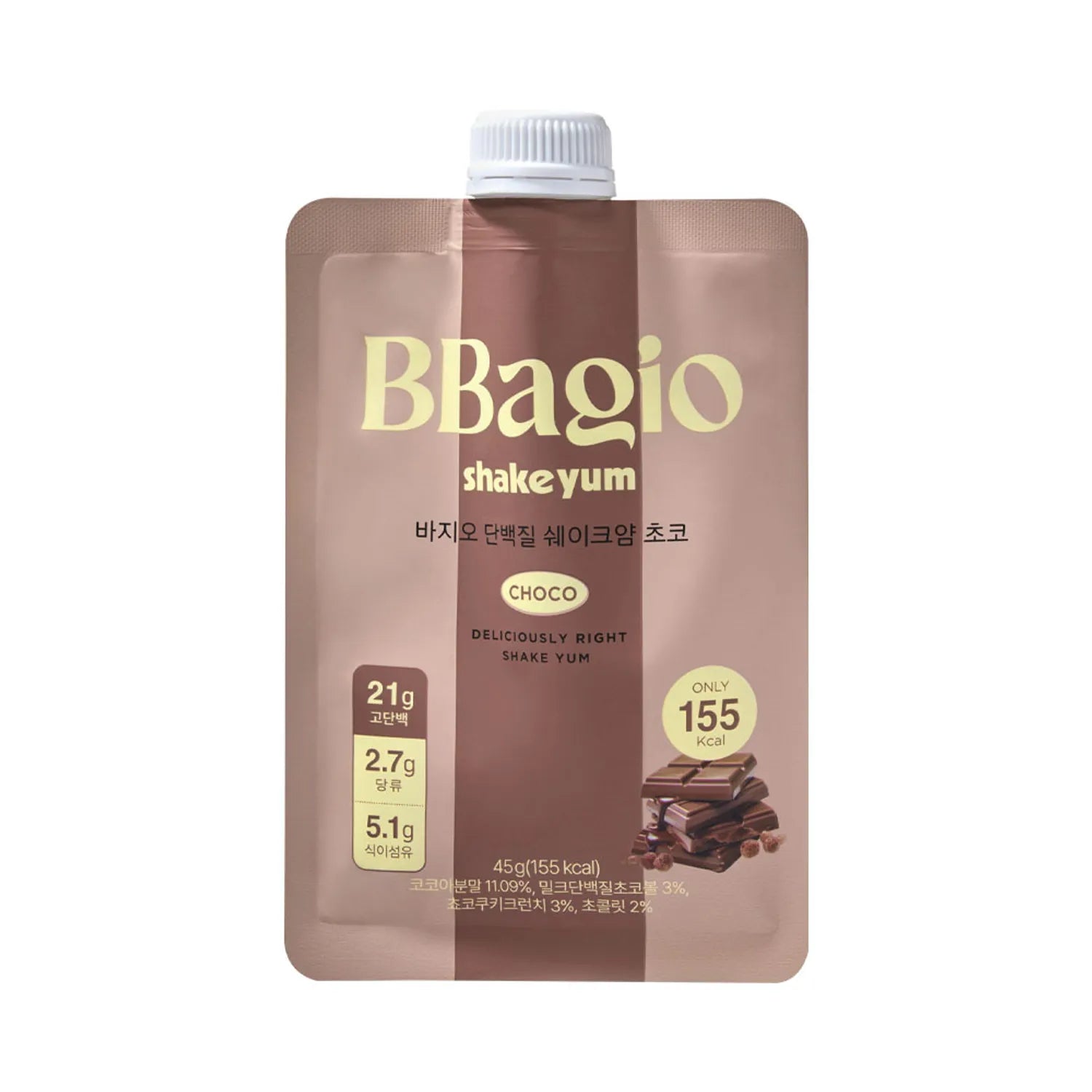 BBagio Protein Shake Yum #Choco 45g