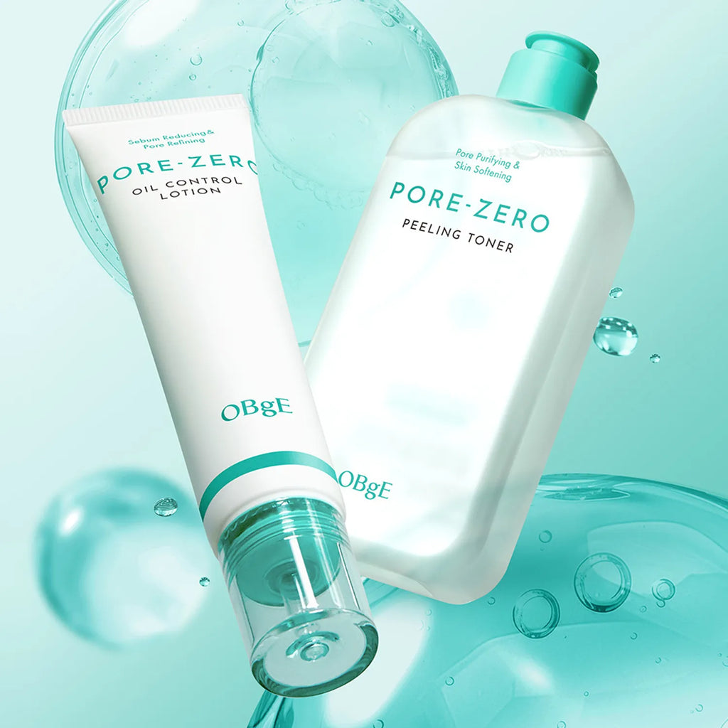 OBge Pore Zero Toner/Lotion 2P Set