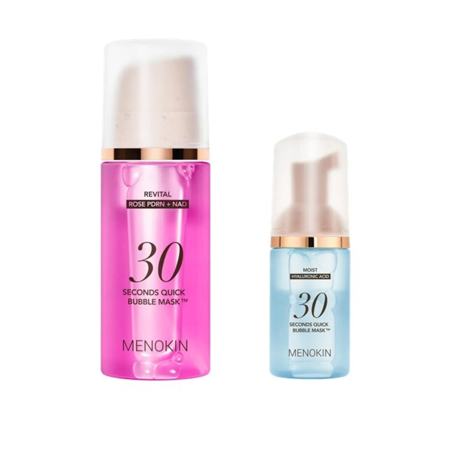 MENOKIN 30 Seconds Quick Bubble Mask Set