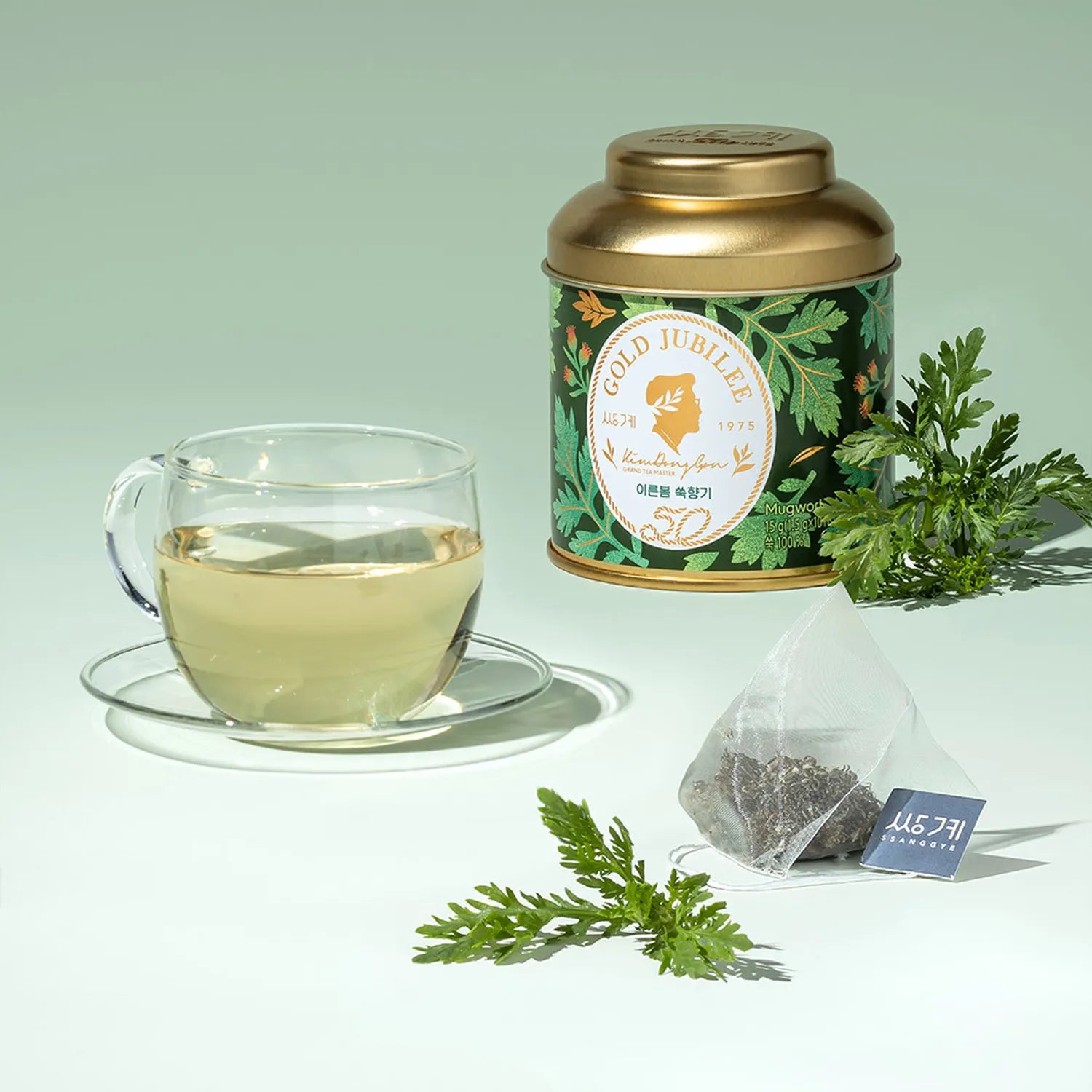 Ssanggye Gold Jubilee #Early Spring Mugwort Tea 10ea