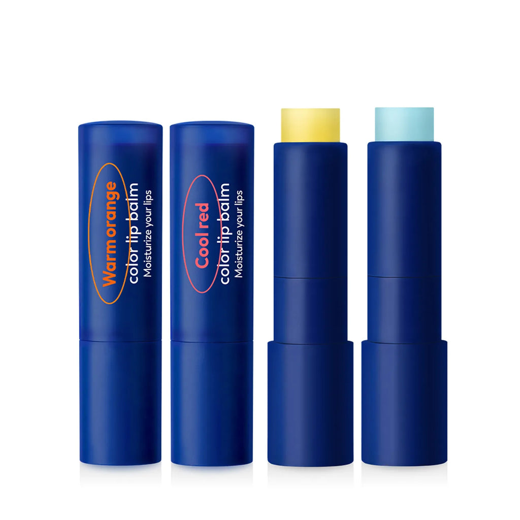 DASHU Mens Color Change Lip Balm 4g Double Pack